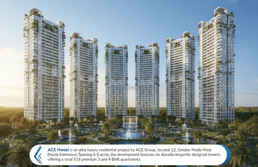 3 BHK luxury apartments Greater Noida at ACE Hanei Sector 12 Noida Extension